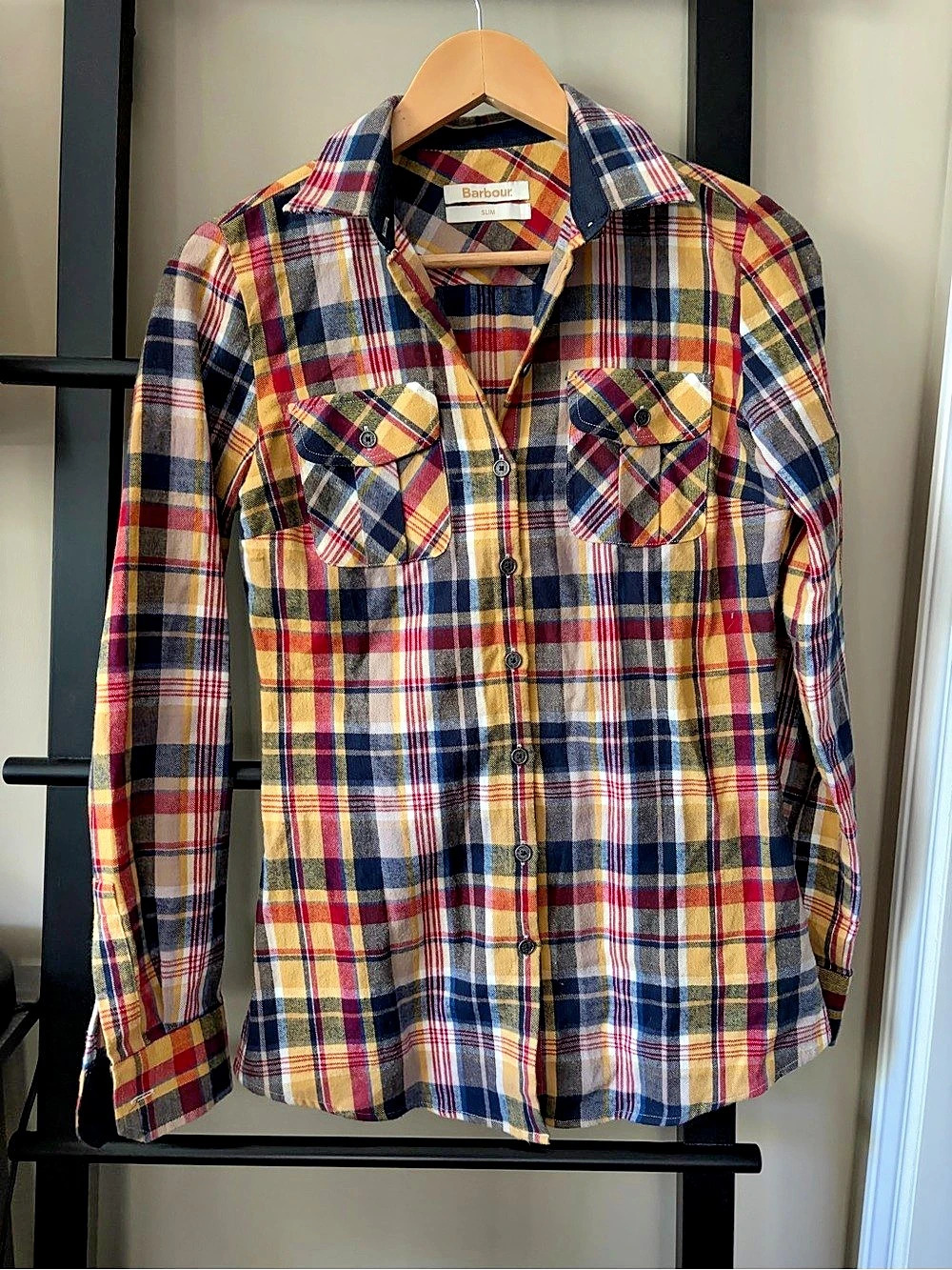 Barbour Aspley Slim Fit Cotton Plaid Shirt